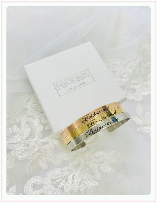 Bridesmaid Cuff Bracelet