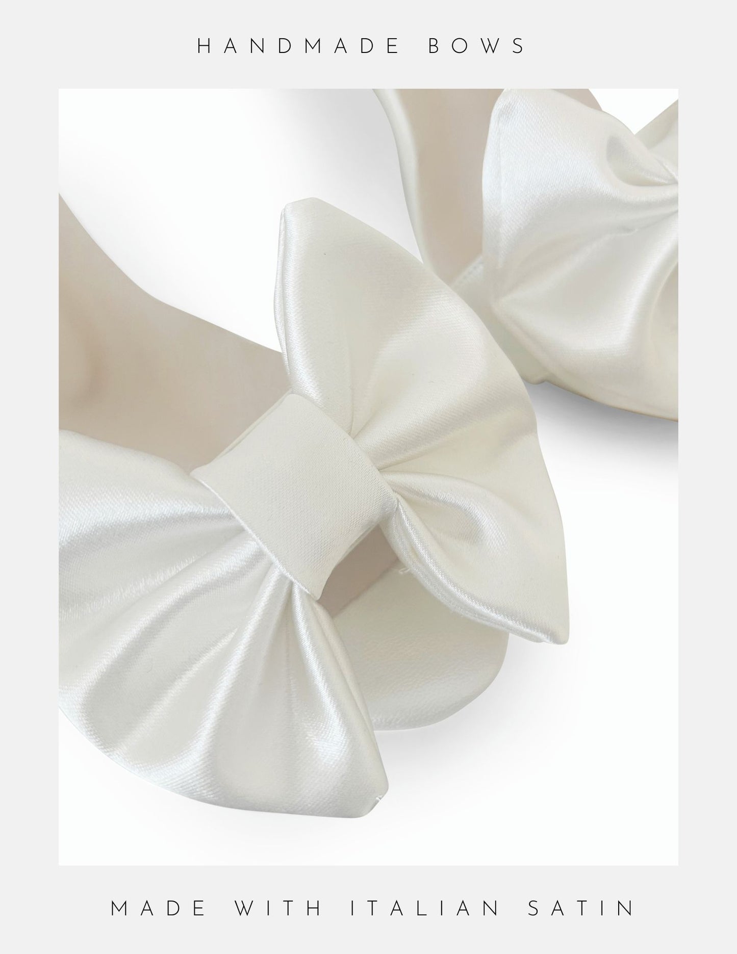 Edie Bow High Block Heel Bridal Shoes 3