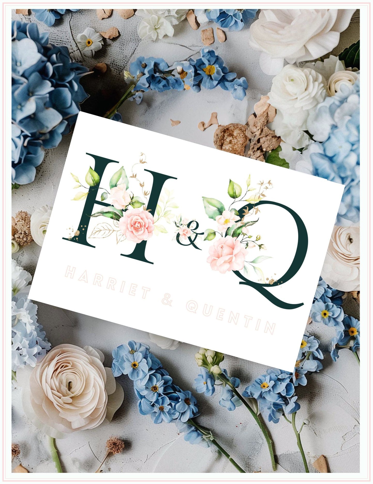 Handmade Wedding Card