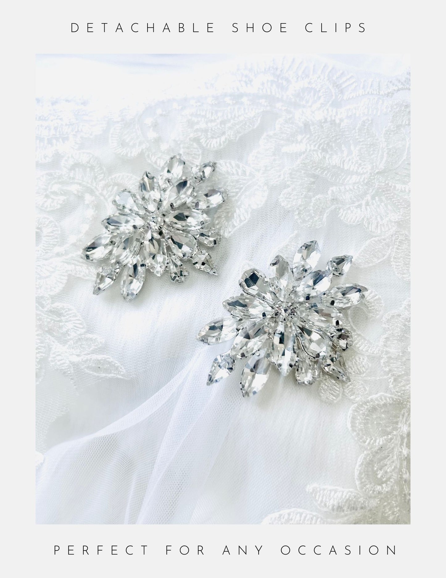 Mollie Kitten Heel Crystal Low Heel Bridal Shoes