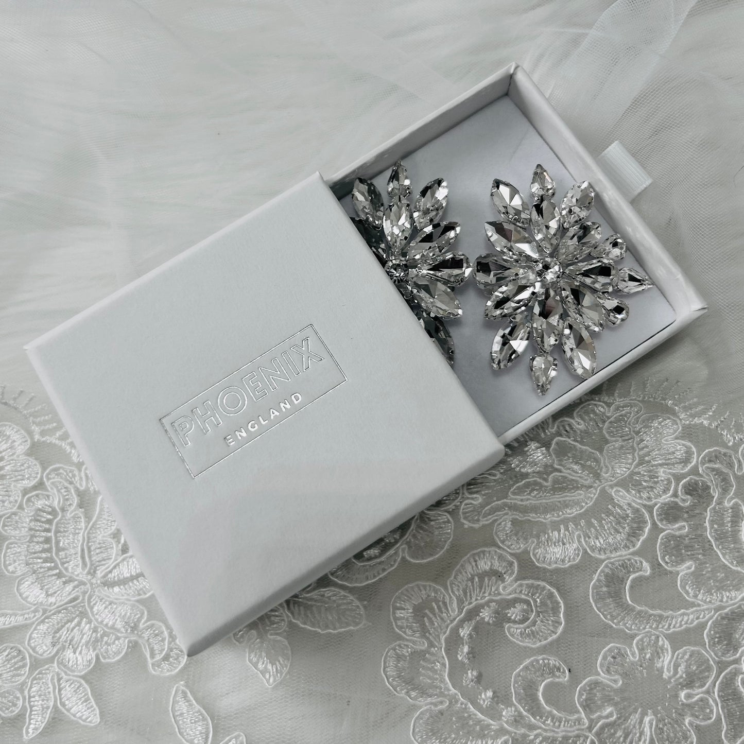 Violet Shoe Clips