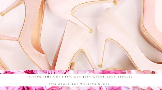 finding the perfect wedding shoes