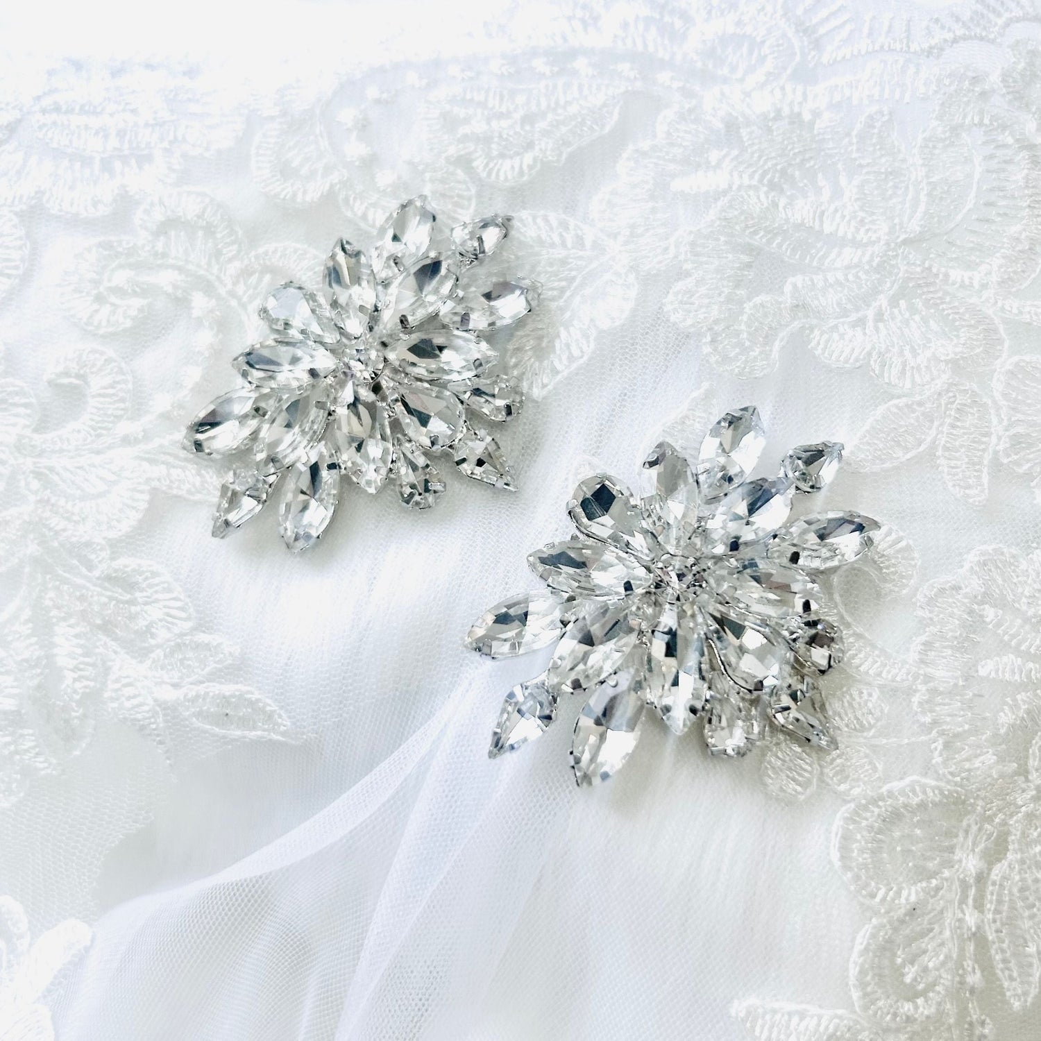 wedding shoe clips