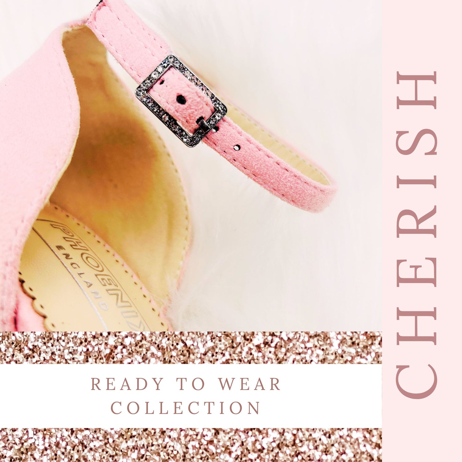Pastel Pink Wedding Shoes Pink Bridal Footwear Phoenix England