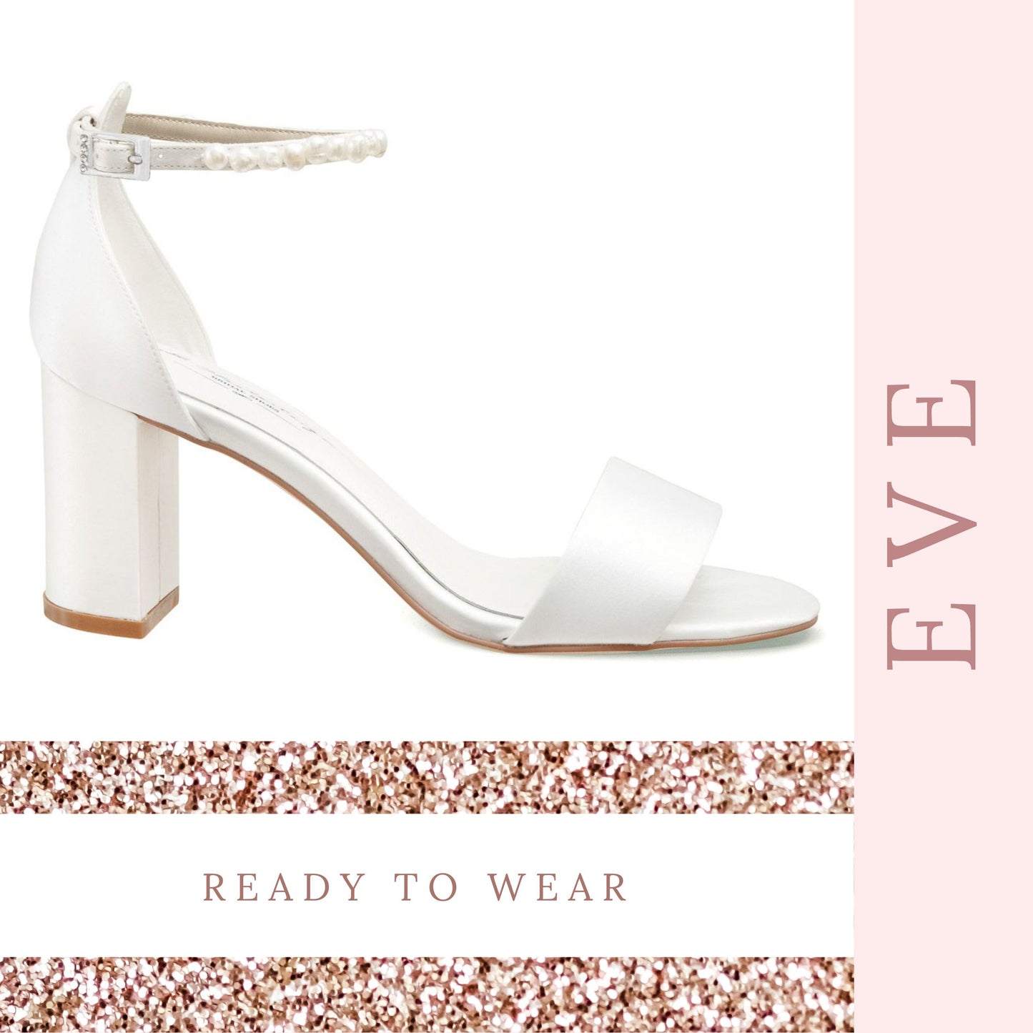 Silver bridesmaid deals shoes block heel