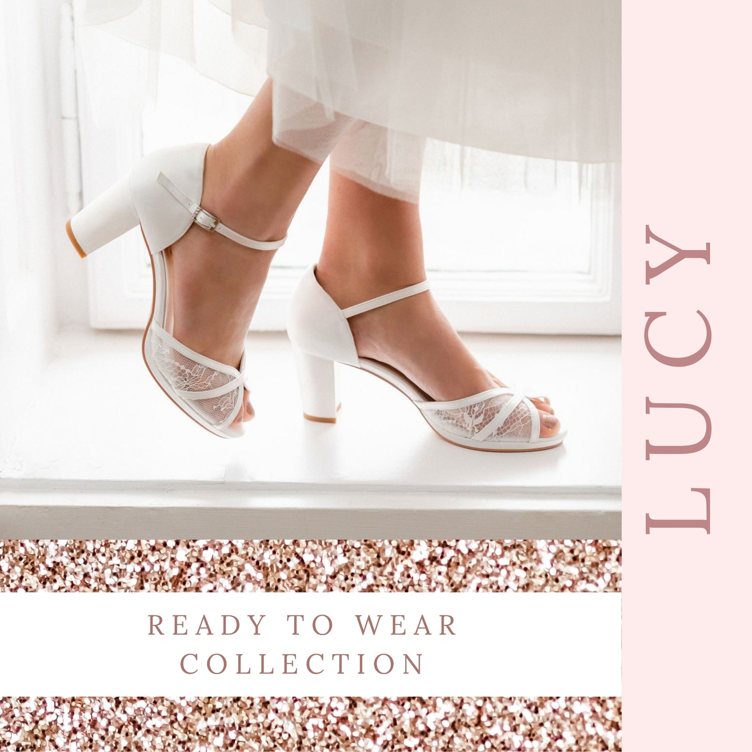 Neutral online wedding shoes