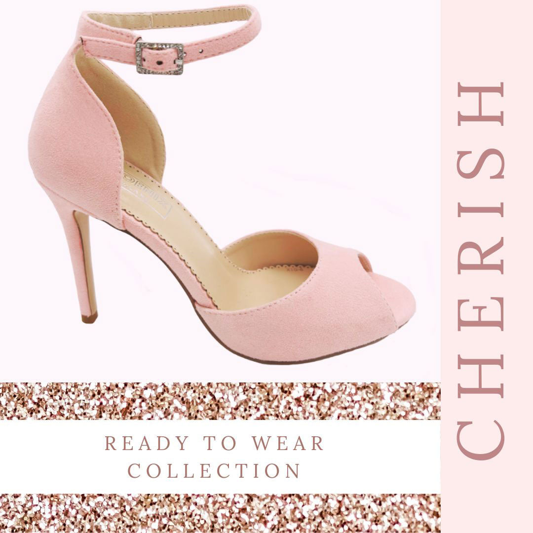 blush-bridesmaids-shoes
