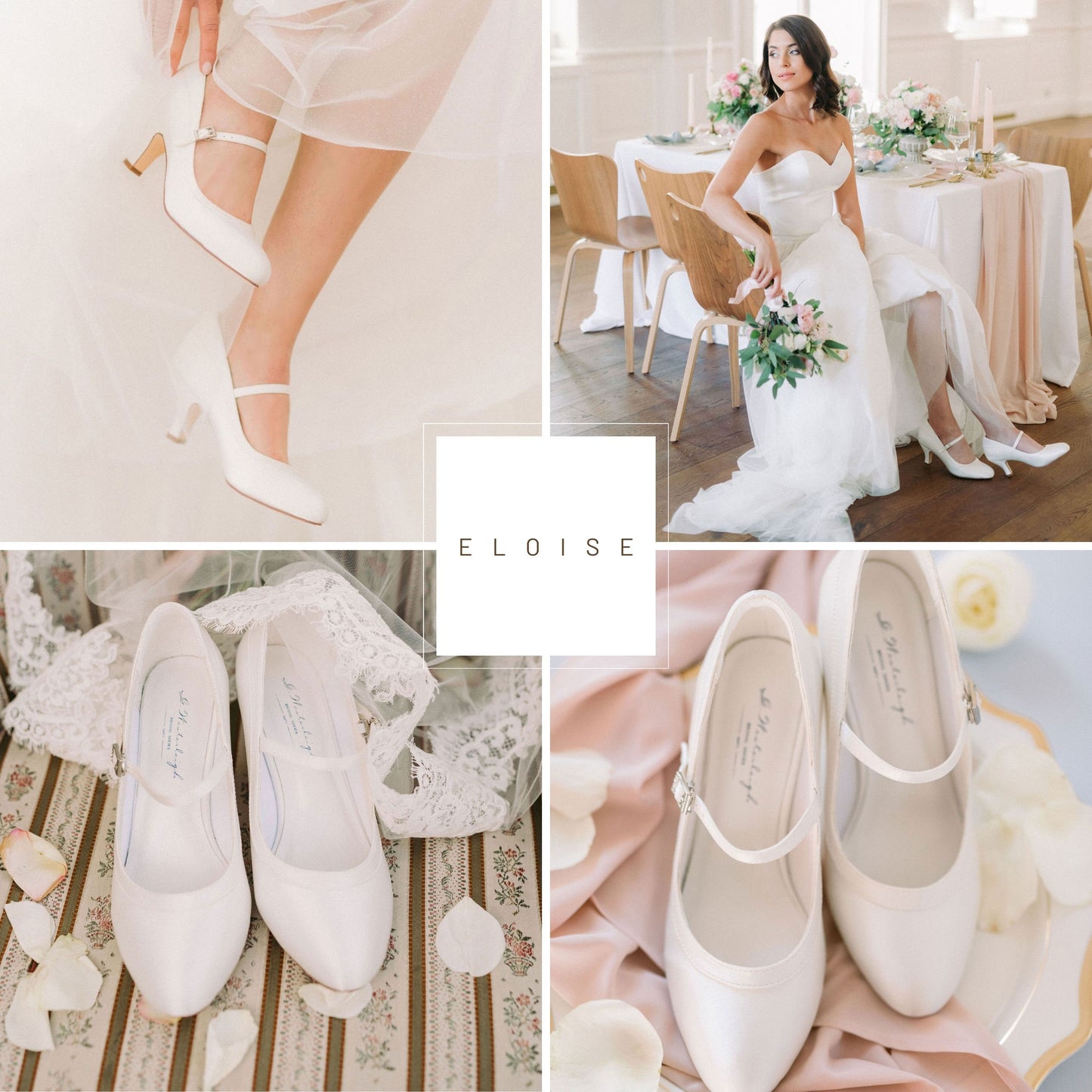 Flat cream wedding sales shoes