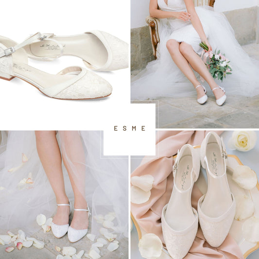 vintage-wedding-shoes-low-heel