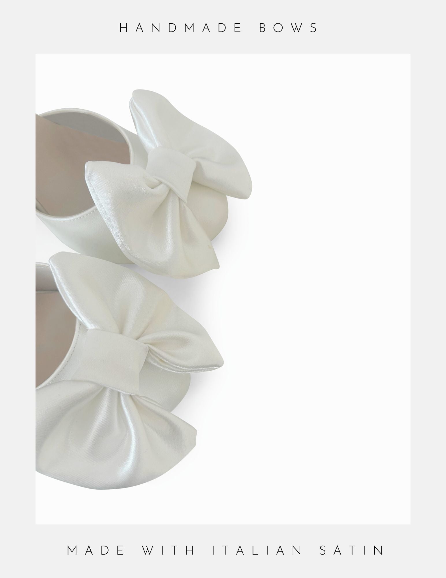 Cora Bow Block Heel Closed Toe Bridal Shoes 3