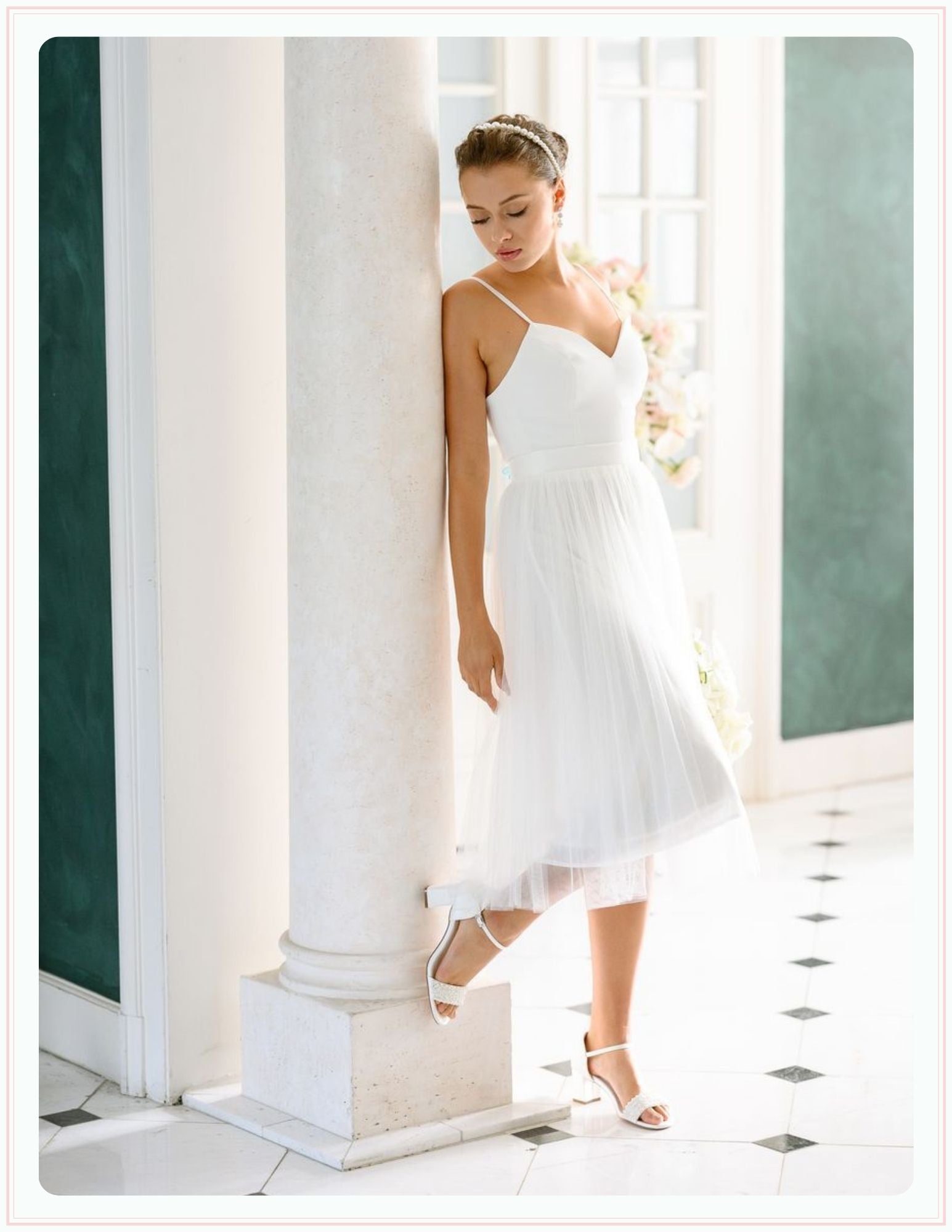 Ebony Open Toe Bridal Shoes UK Size 3 36