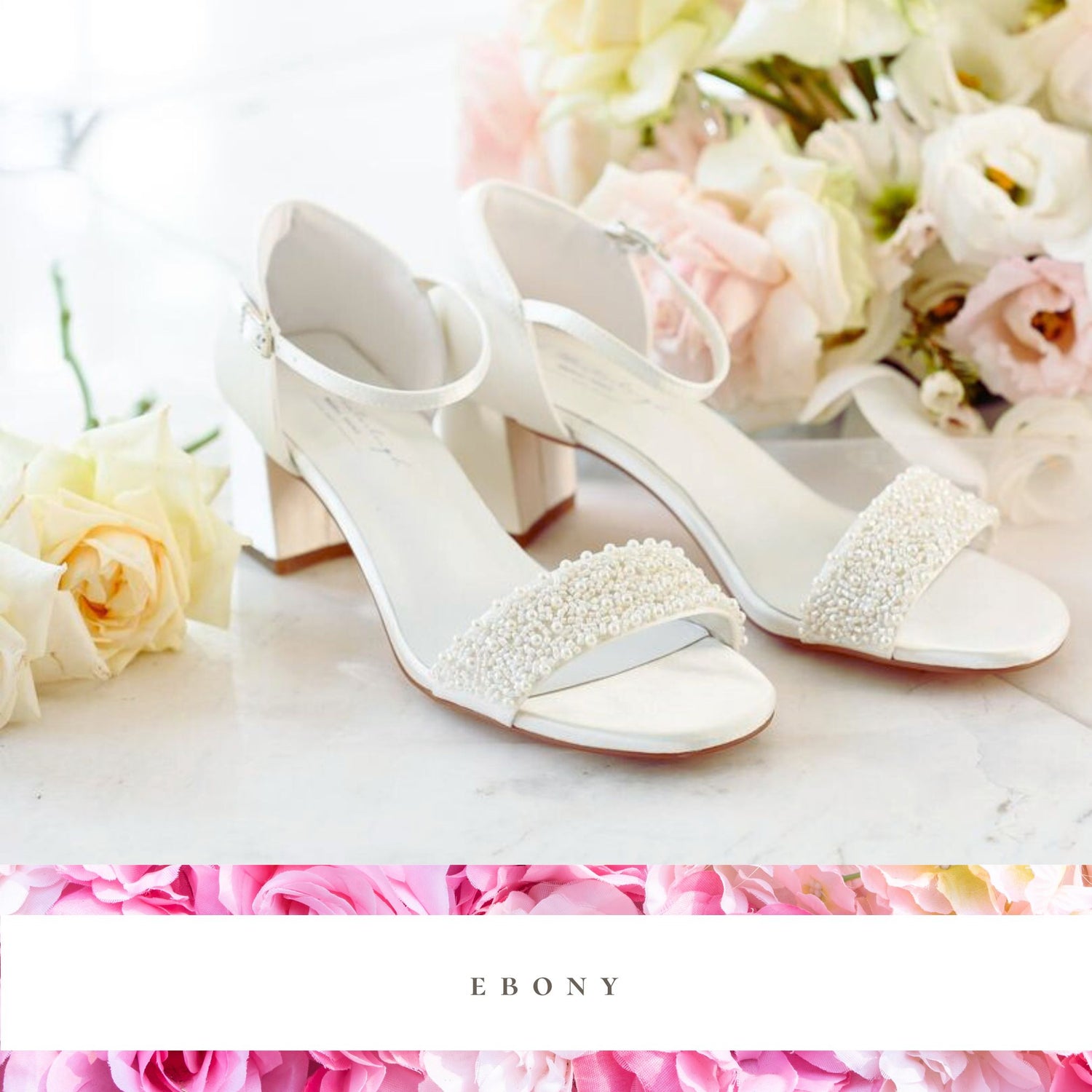 ebony wedding shoes