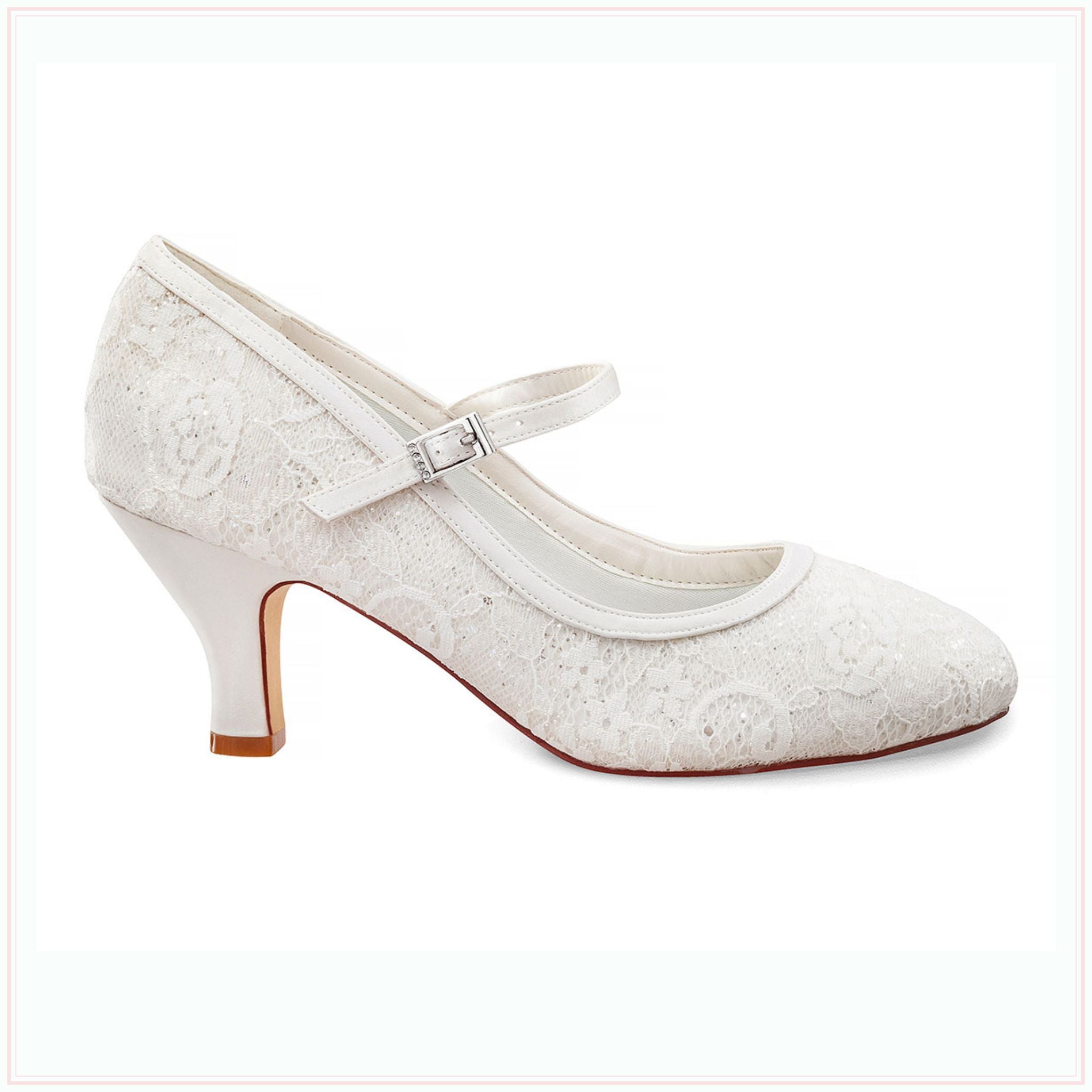 Harriet Designer Wedding Shoes UK Size 3 36