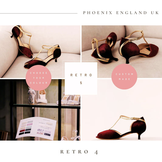 retro 4 wedding shoes
