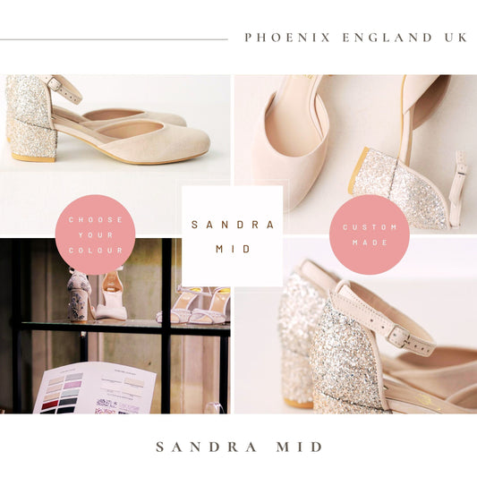 sandra mid wedding shoes