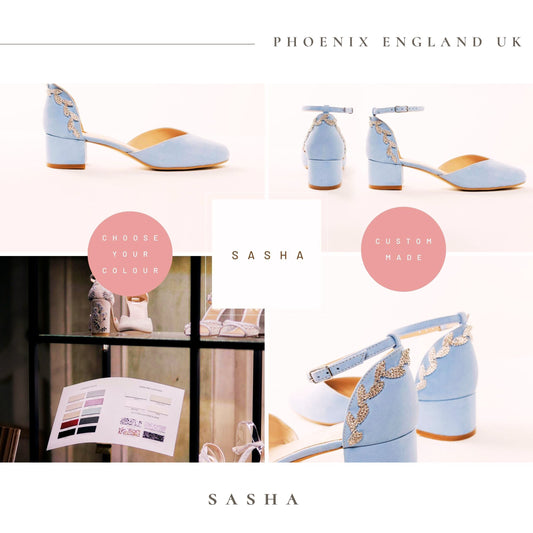 sasha wedding shoes