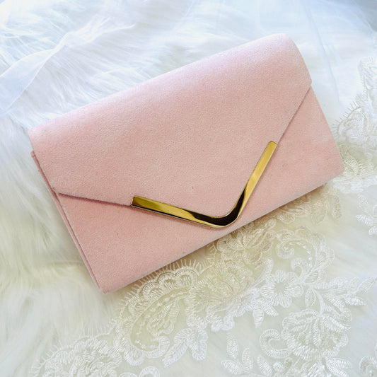 Pink Bridal Clutch | Pink Bag For Wedding Guest